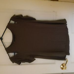 Women's cold-shoulder top